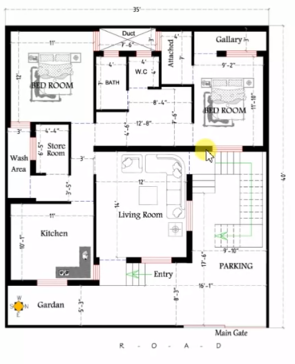 35 40 House Plan