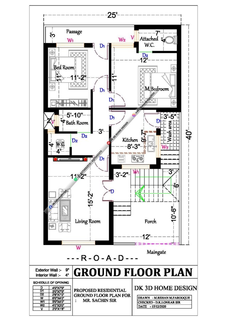 25x40-house-plan-dk3dhomedesign