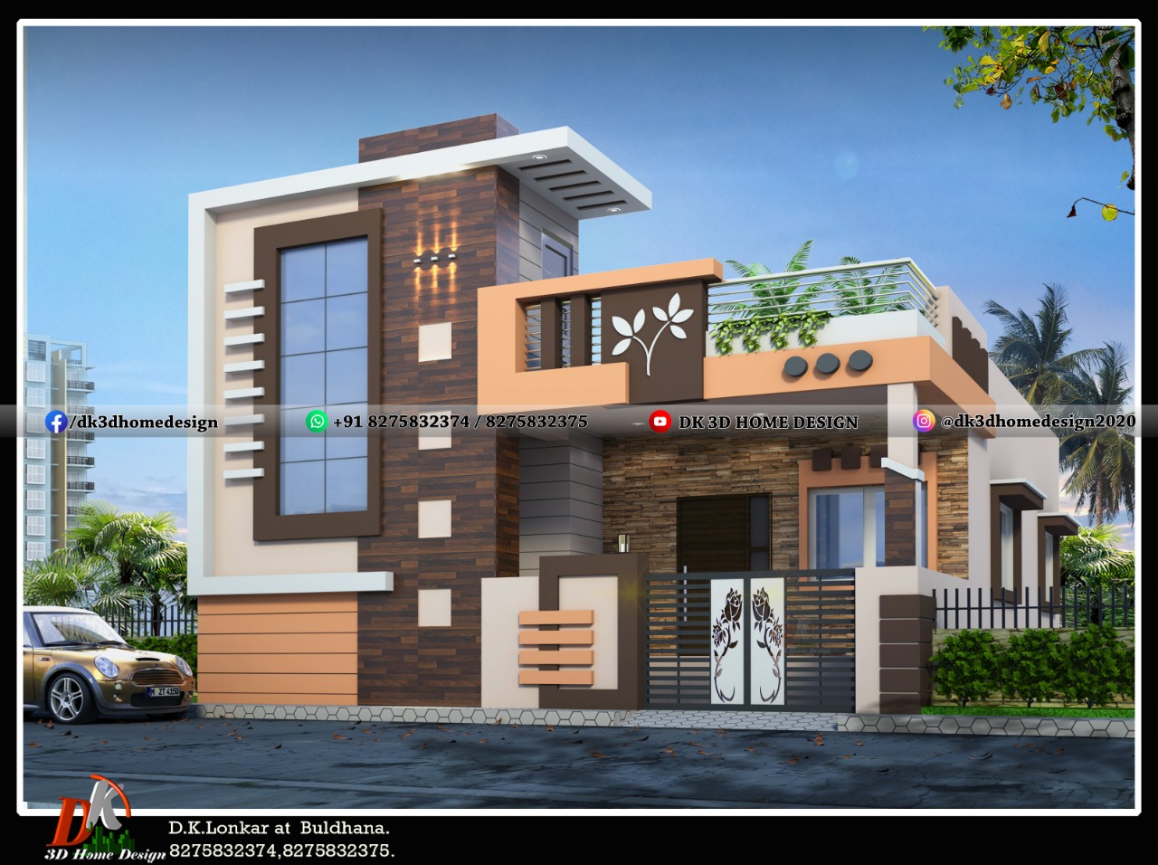 single floor house design