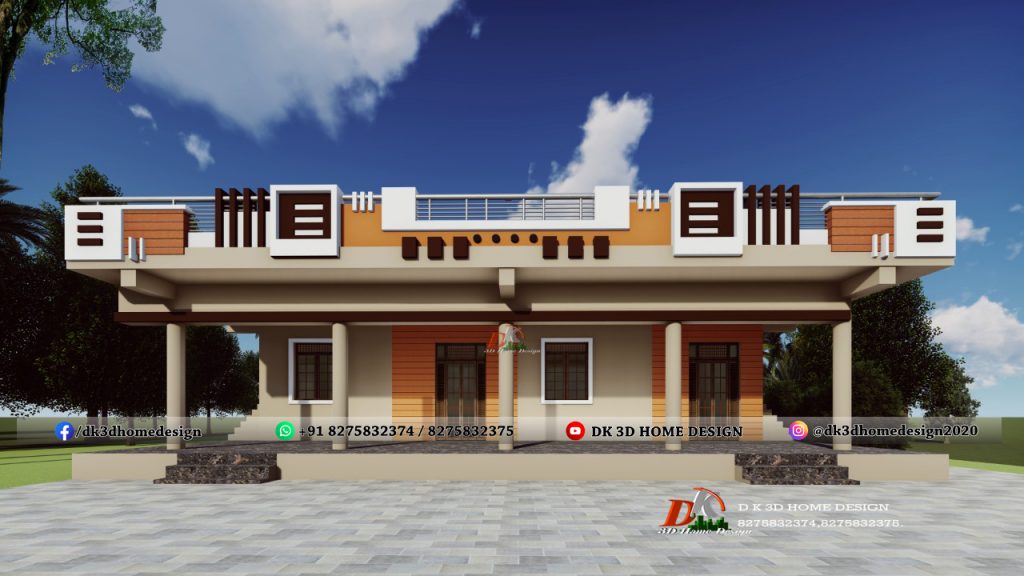 indian style house front design