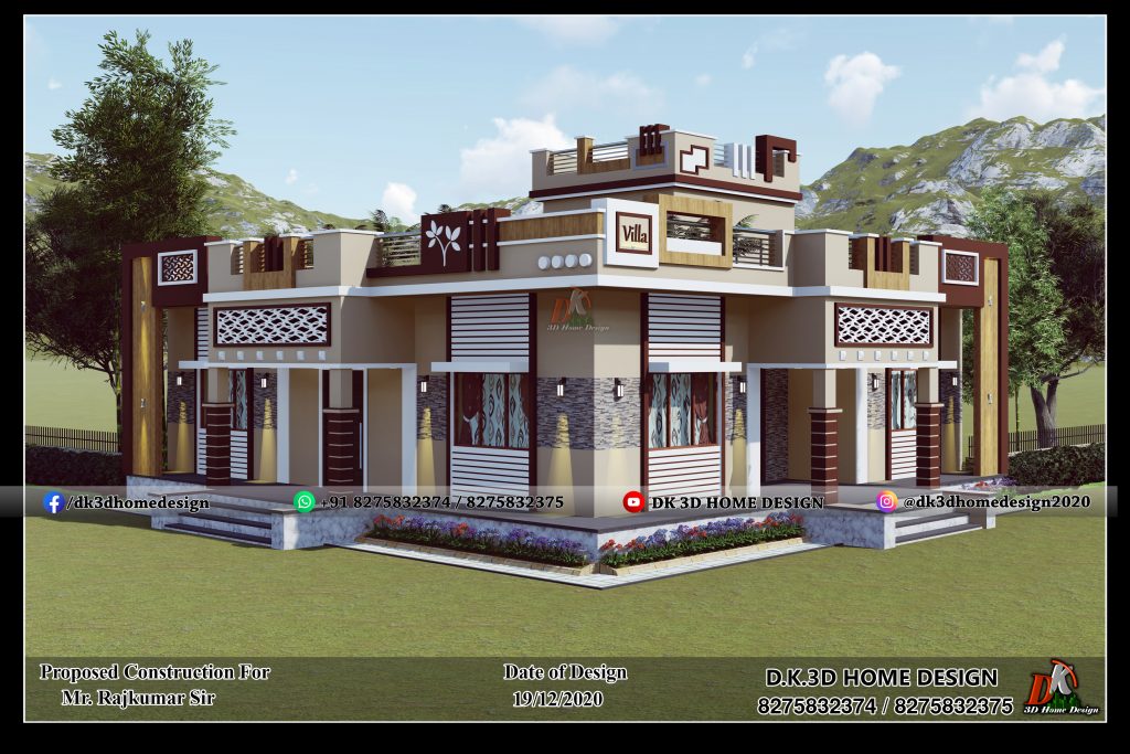 Indian style home front design