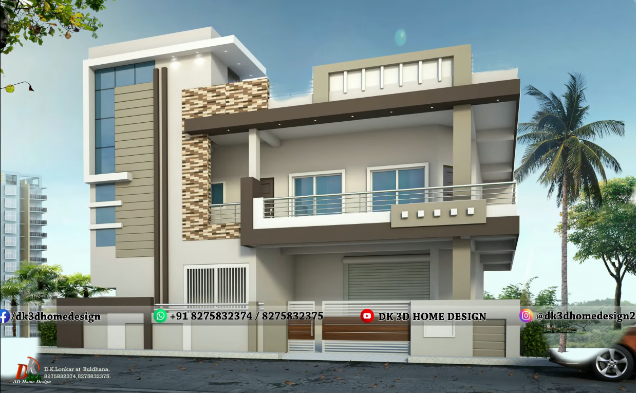 two story small house design