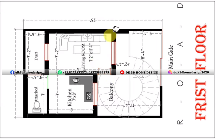 400 square feet house plan