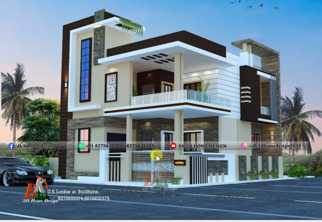 1400 sq ft house design