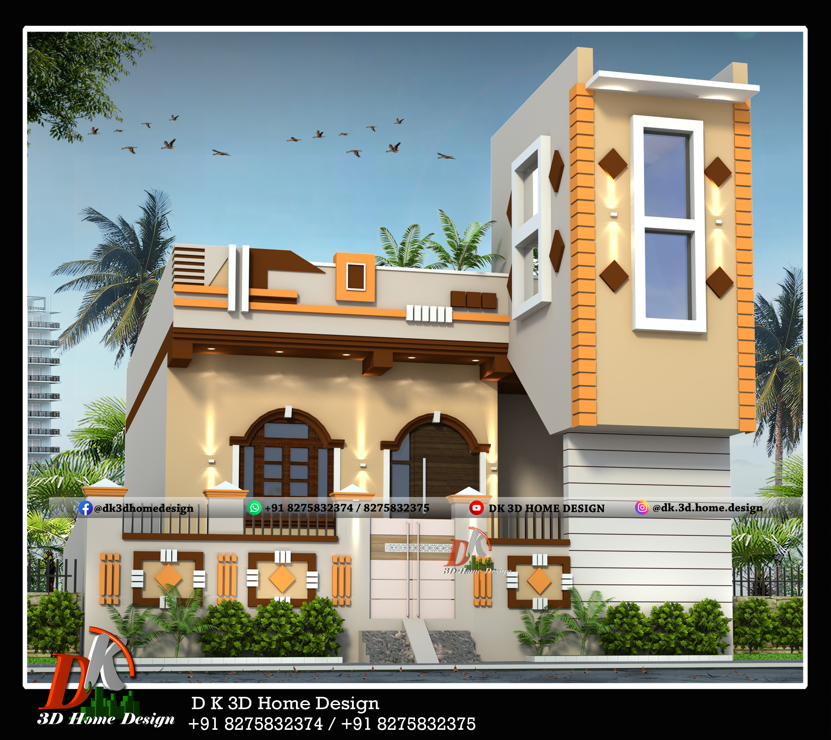 Best exterior colour combination for Indian homes