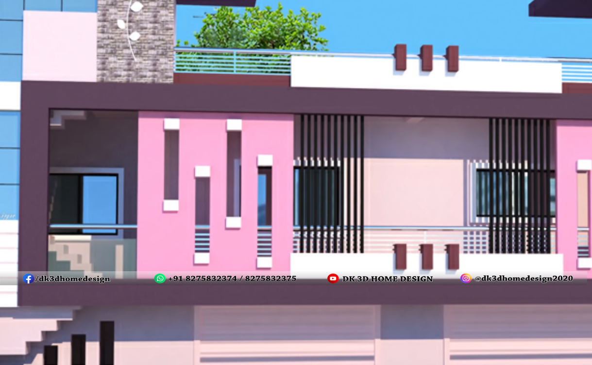 Simple design of balcony