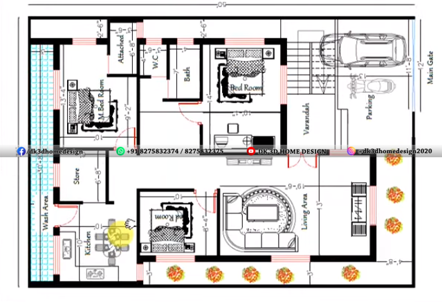 35x50 house plan