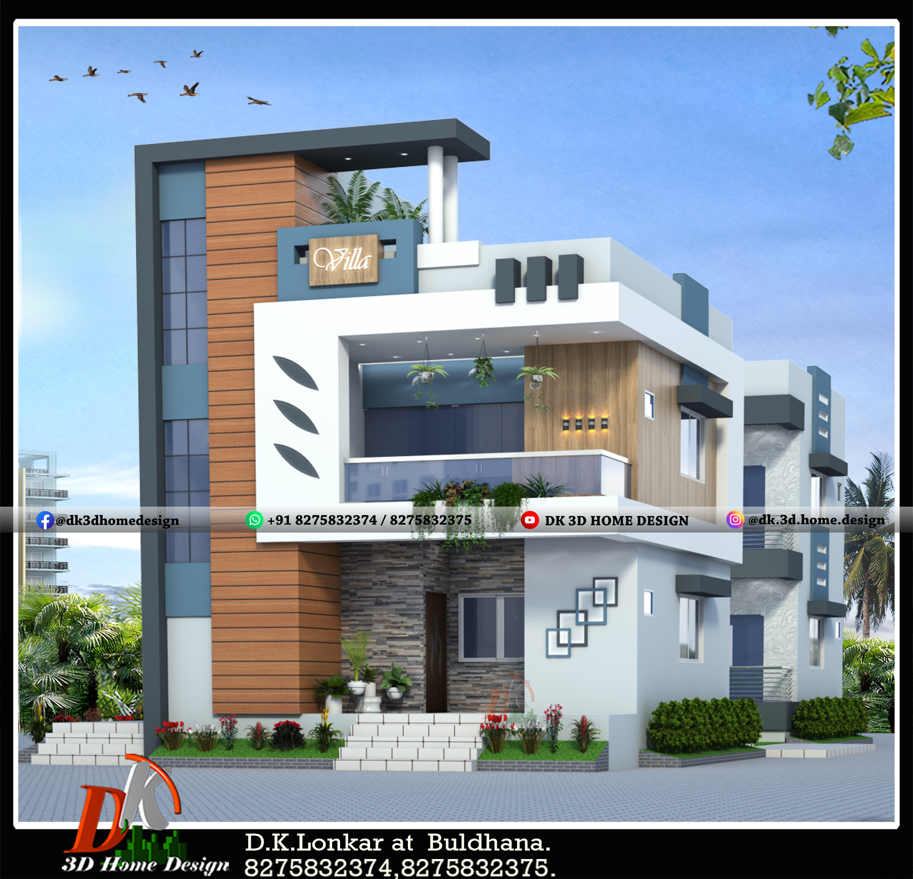 Small modern bungalow house design