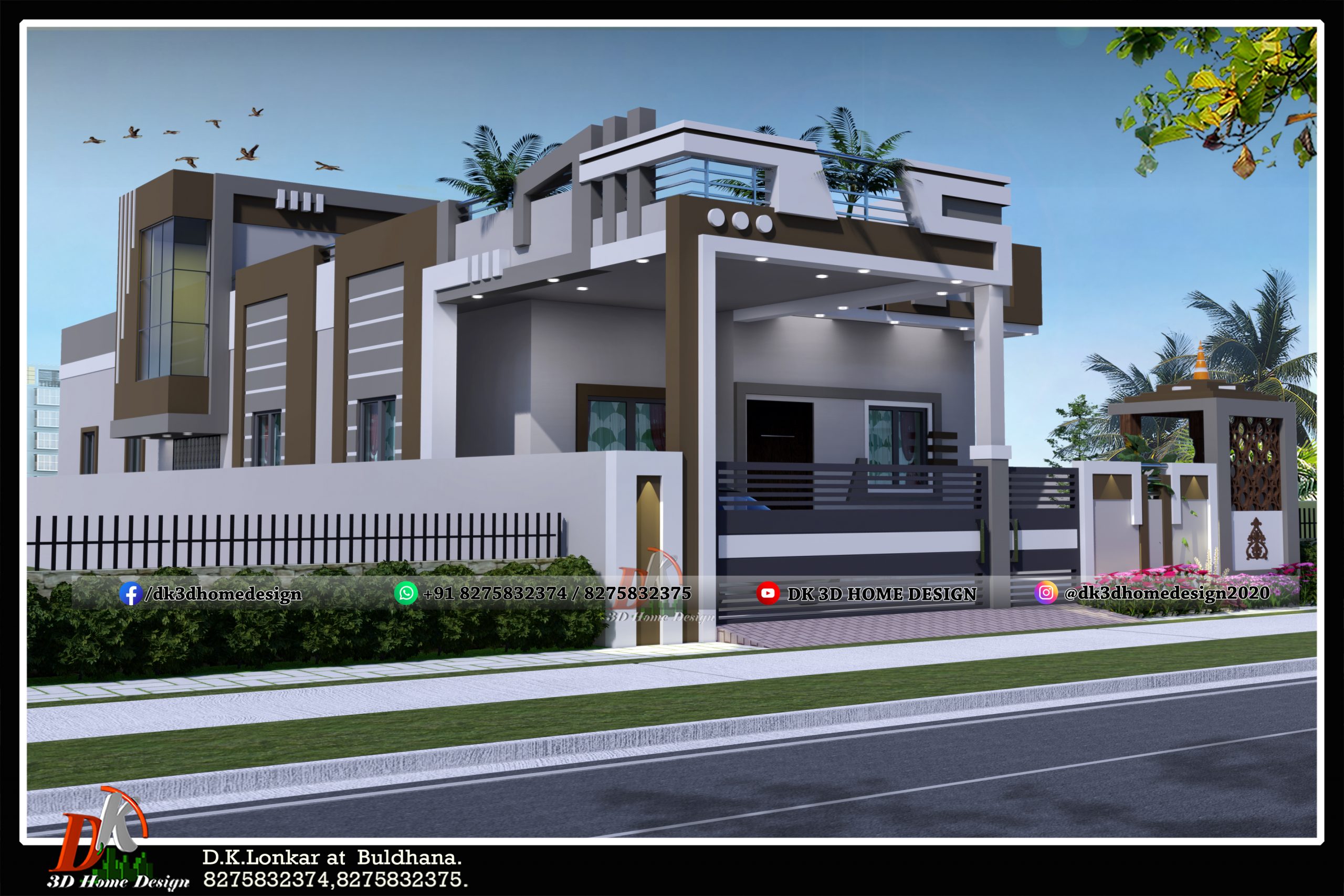 low budget simple house front elevation design