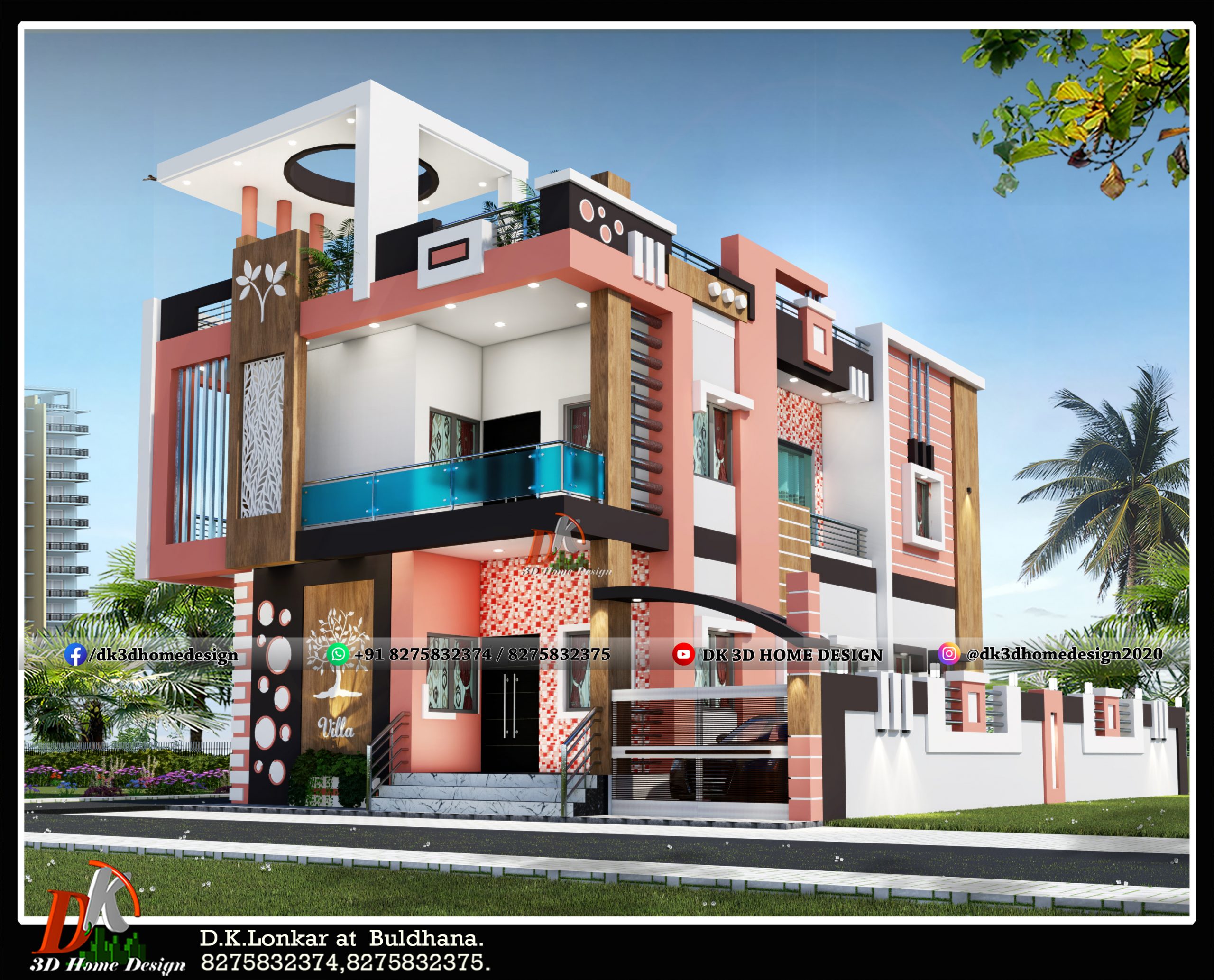 House exterior design with modern and rich look
