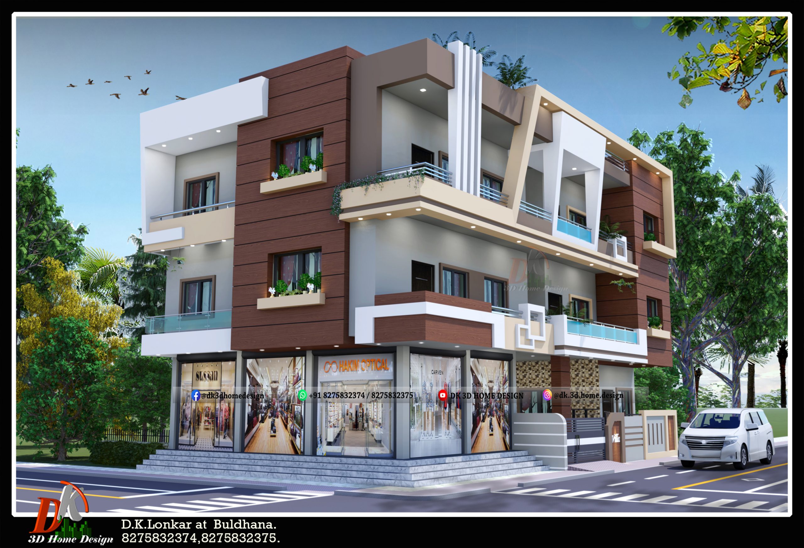 residential + Commercial house design 