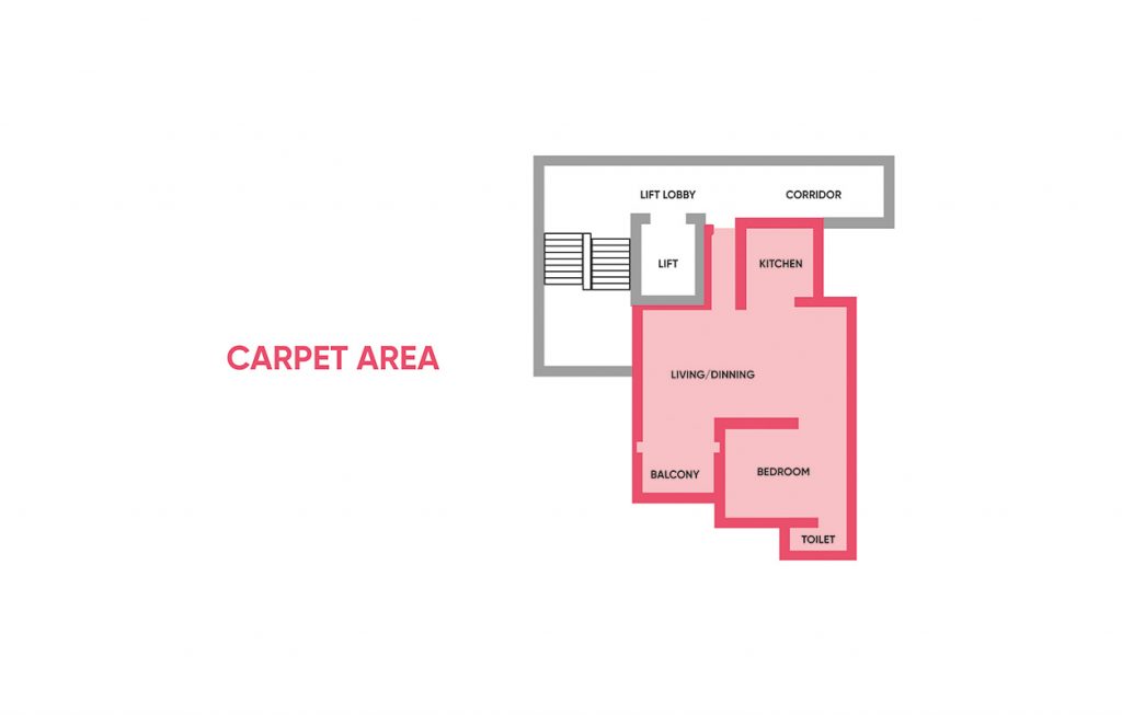 carpet area