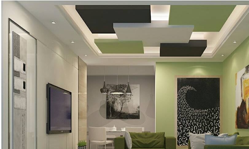 Simple Pop false ceiling design for hall ( living room)