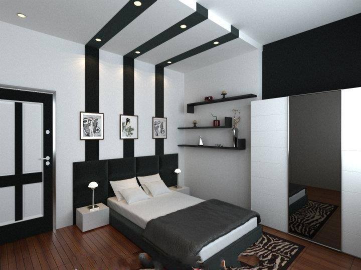 POP false ceiling design for bedroom