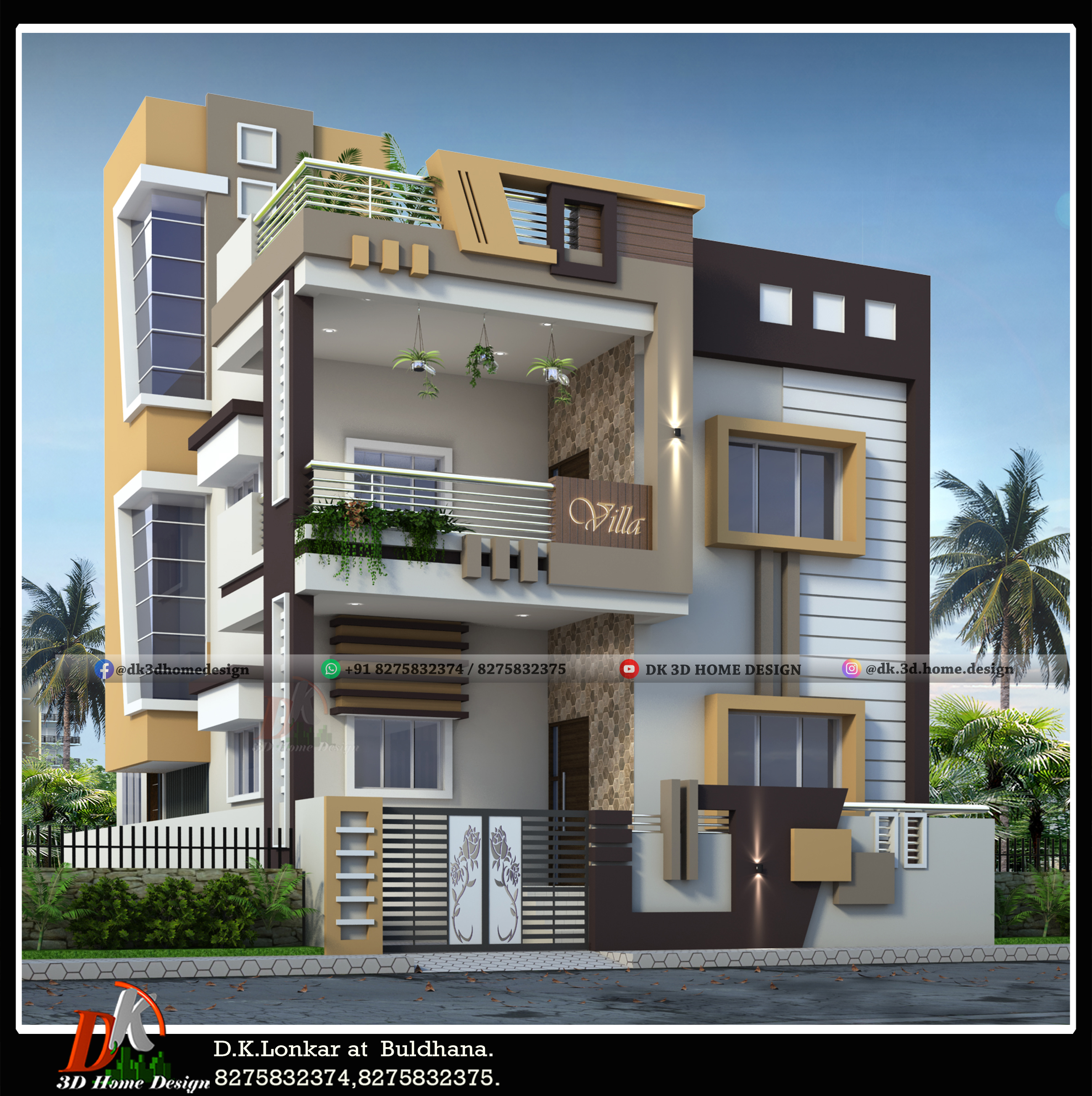 two storey house design