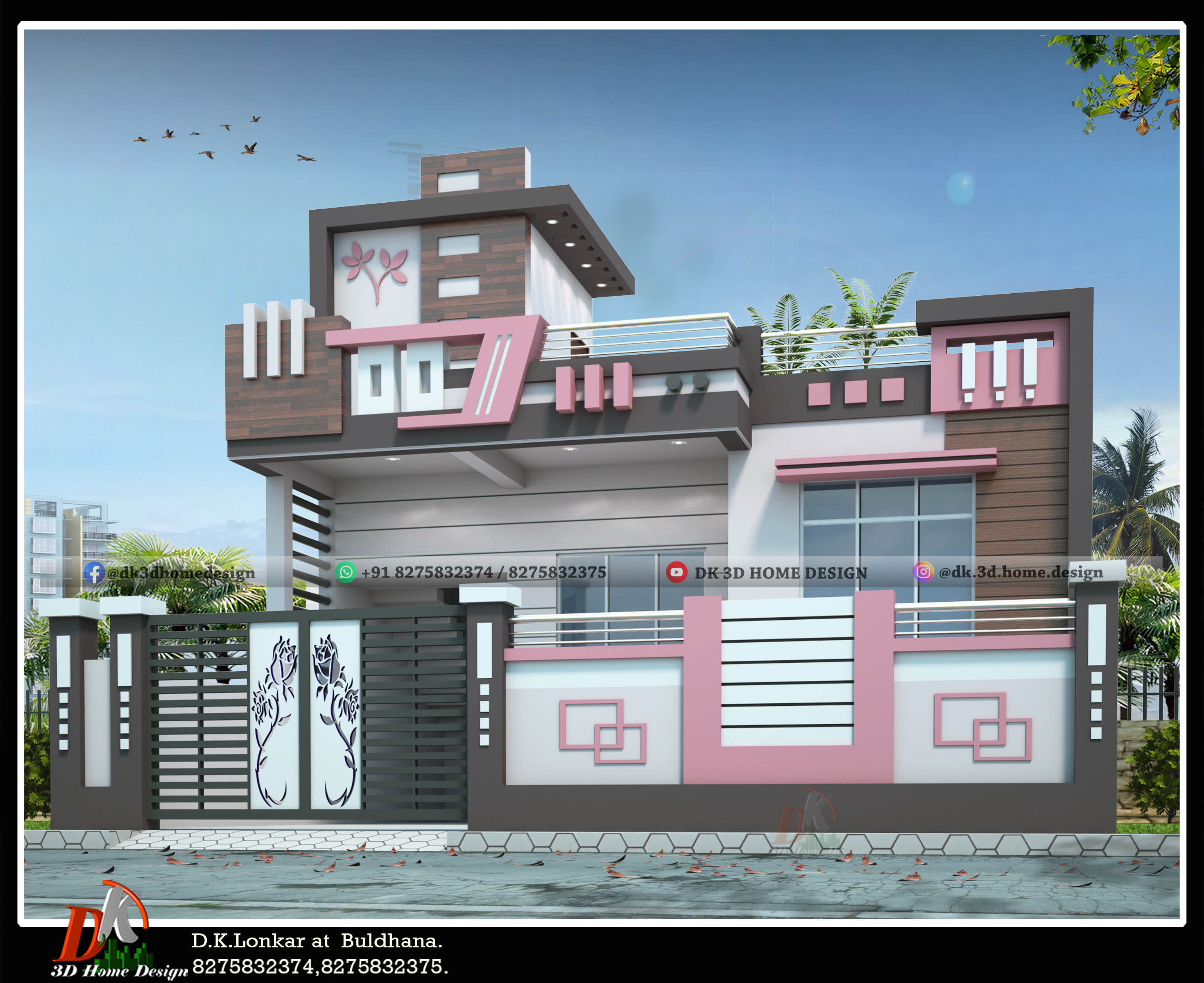 modern 1800 sq ft house front elevation designs