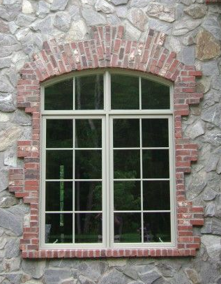 Window border plaster design