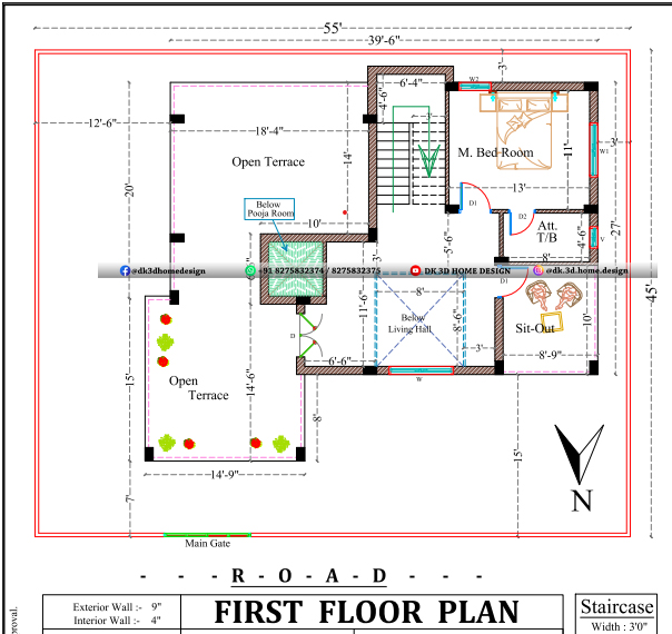first floor Plan 